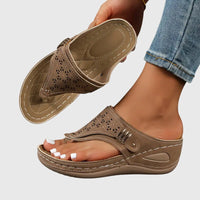Sandalias ortopédicas para mujer con plantilla anatómica