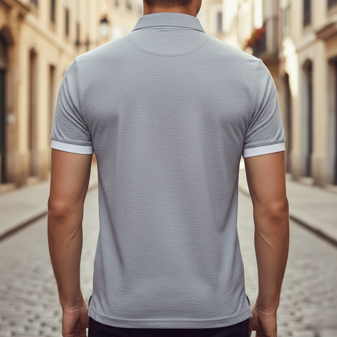 Polo à manches courtes pour homme