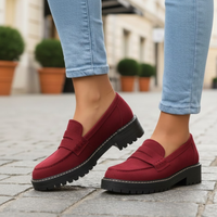 Mocassins orthopédiques pour femmes Semelle intérieure rembourrée Ajustement ergonomique