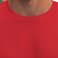 Camiseta de cuello redondo, manga corta, ajuste entallado para hombre