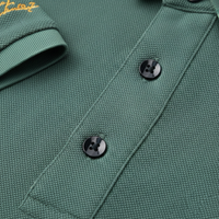 Polo à manches courtes brodé pour homme