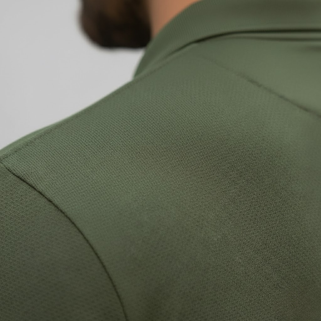 Camiseta de manga larga para hombre, polo, poliéster algodón elástico, ropa de otoño