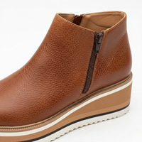 Botines ortopédicos de tacón cuña para mujer