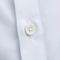 Camisa de botones manga larga ajuste elástico para hombre
