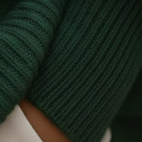 Abrigo de Lana Sobredimensionado con Cuello Estructurado Otoño Invierno