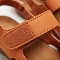 Sandales orthopédiques pour femmes, bout fermé, bride arrière