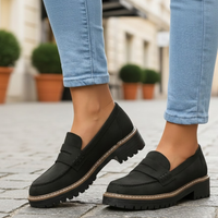 Mocassins orthopédiques pour femmes Semelle intérieure rembourrée Ajustement ergonomique