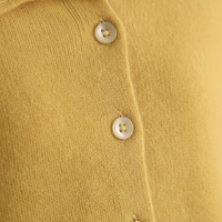 Cardigan Sweater Wool Knit Side Button Long Sleeve Women