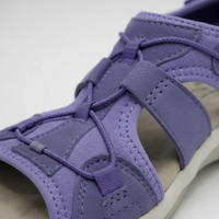 Sandalias para Caminar con Soporte Ortopédico para el Arco y Cordones Elásticos para Mujer
