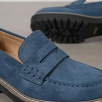 Mocasines ortopédicos con suela gruesa para mujer