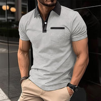 Polo pour homme à manches courtes | Poche poitrine
