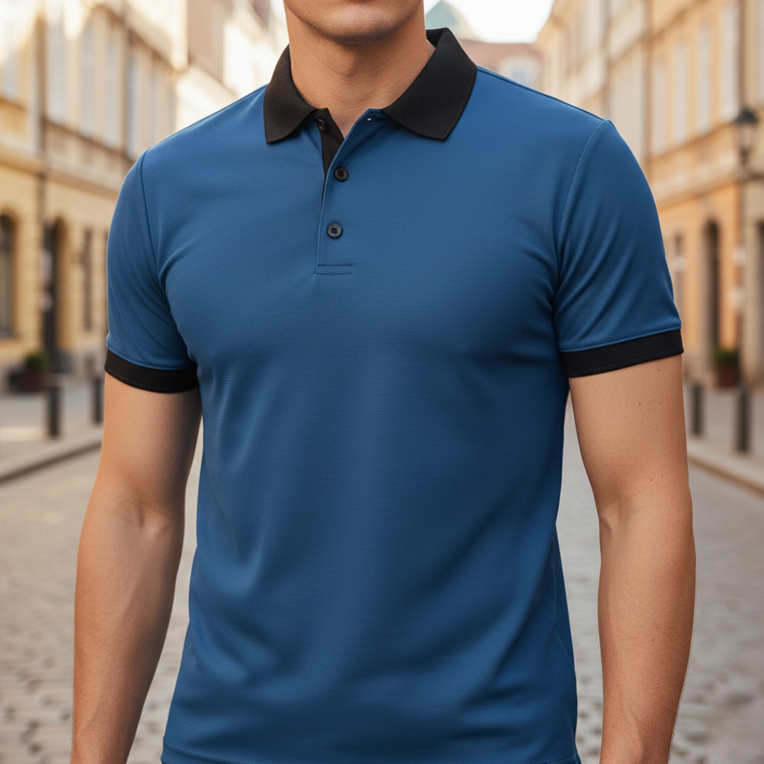 Polo à manches courtes pour homme