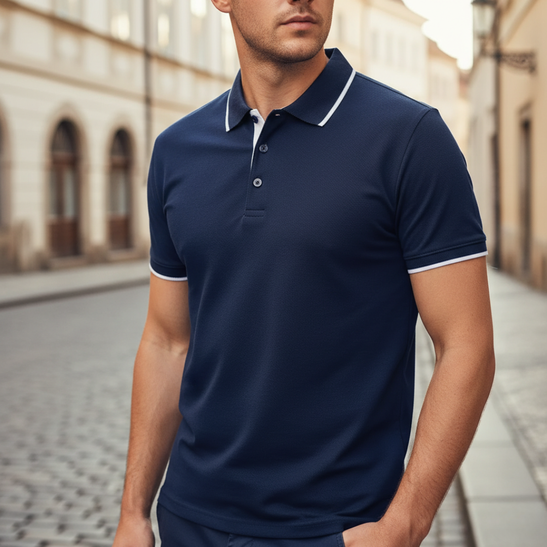 Polo à manches courtes pour homme