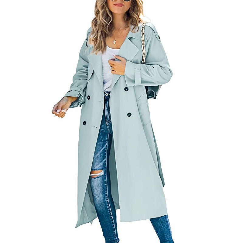 Classic Women's Trench Coat & Jacket Back