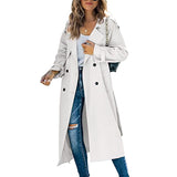 Abrigo y chaqueta clásica para mujer tipo trench