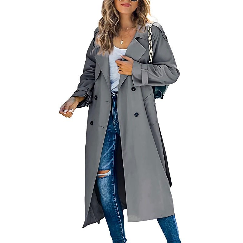 Classic Women's Trench Coat & Jacket Side