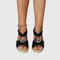 Sandalias para mujer con plantilla anatómica de cuero