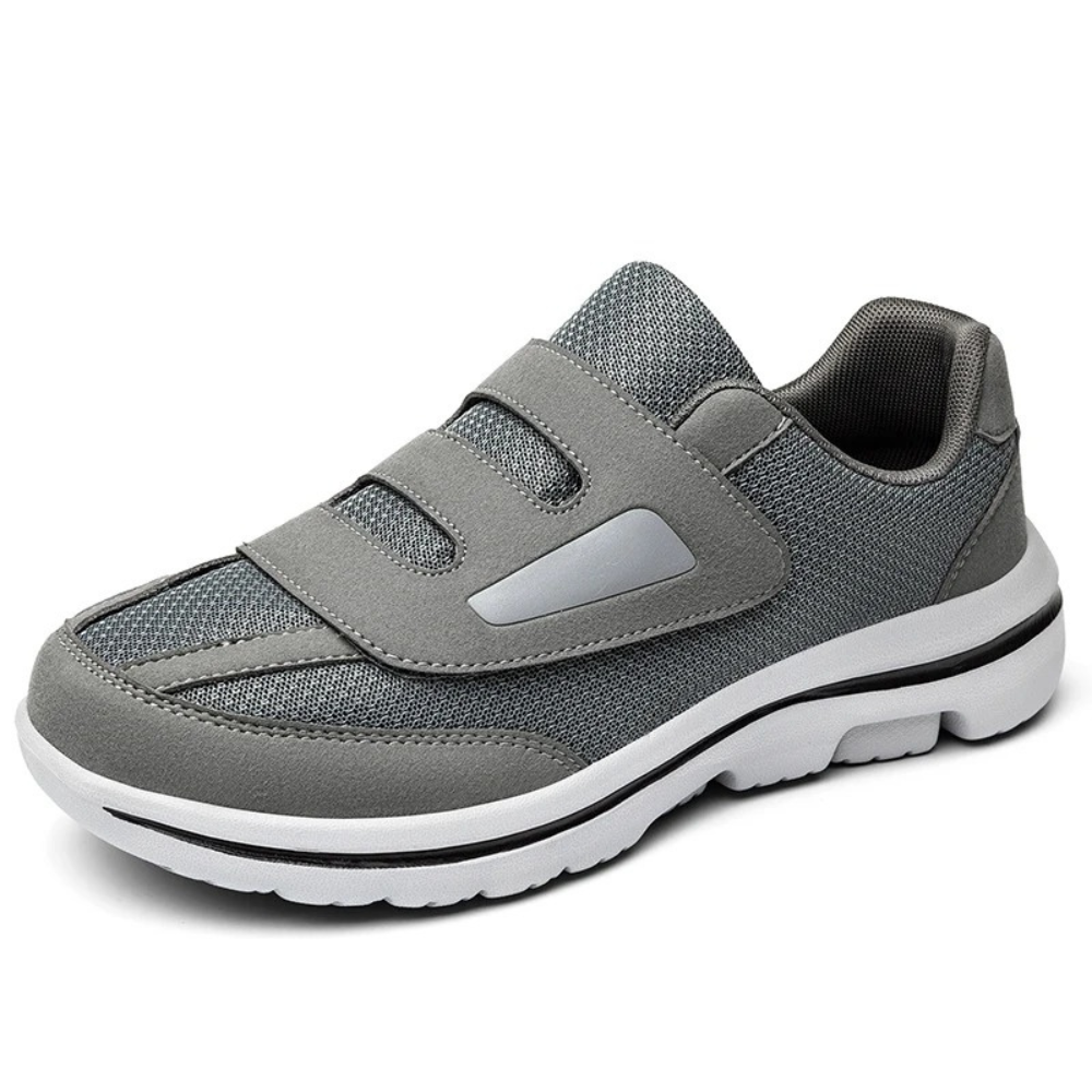 Men's Orthopedic Shoes Adjustable Breathable Mesh Slip-On Wide Fit Velcro Closure