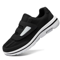 Men's Orthopedic Shoes Adjustable Breathable Mesh Slip-On Wide Fit Velcro Closure