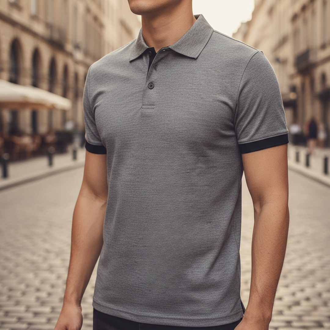 Polo à manches courtes pour homme