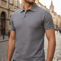 Polo à manches courtes pour homme