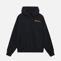 Sweat à capuche unisexe en mélange de coton, manches longues, poignets élastiques