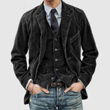 Ensemble blazer et gilet pour homme | Coupe ajustée et superposée