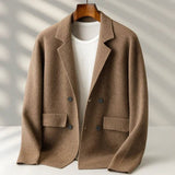 Cárdigan de punto para hombre estilo blazer | con botones delanteros