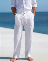 Men's Breathable Linen Chino Pants
