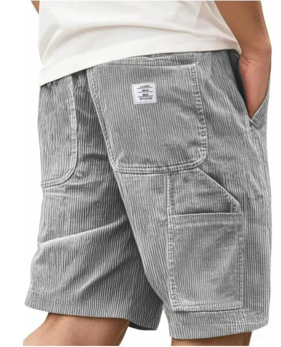 Men's Cargo Corduroy Shorts Pants Alternate