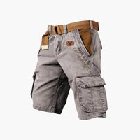 Men's Cargo Shorts with Belt | Multiple Pockets Lifestyle