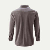 Men's Casual Button Down Corduroy Shirt | Dual Chest Pocket View 16