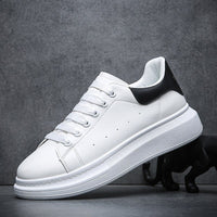 Men's Chunky Platform Casual Sneakers | Lace-Up Detail