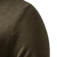 Men's Classic Cotton Henley | Slim Fit Angle