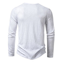 Men's Classic Cotton Henley | Slim Fit View 11