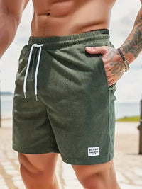 Men's Corduroy Shorts with Drawstring Hero