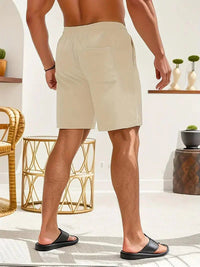 Men's Corduroy Shorts with Drawstring View 23