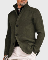 Men's Cozy Coat | Stand Collar Relaxed Fit
