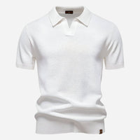 Men's Diamond Knit Polo Top Hero
