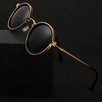 Men's Double Bridge Solid Shades | Polarized Side