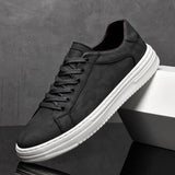 Baskets en cuir embossé pour hommes | Décontracté