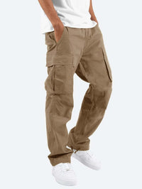 Men's Flap Pocket Cargo Trousers | Relaxed Fit Utility Detail