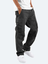 Men's Flap Pocket Cargo Trousers | Relaxed Fit Utility