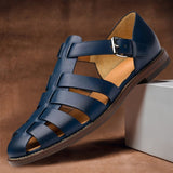 Sandales de pêcheur en cuir pour homme | Multi-brides