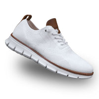 Men's Leather Orthopedic Walking Shoes Front