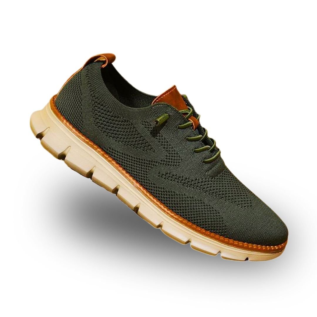 Men's Leather Orthopedic Walking Shoes View 15