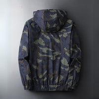 Men's Lightweight Camo Jacket | Wind Resistant Front