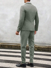 Men's Lightweight Summer Two Piece Set Angle