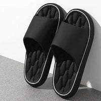 Men's Massage Footbed Pillow Slides Shoes Hero