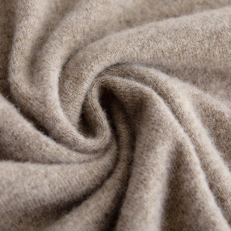 Men's Merino Wool Sweater Vest Close Up